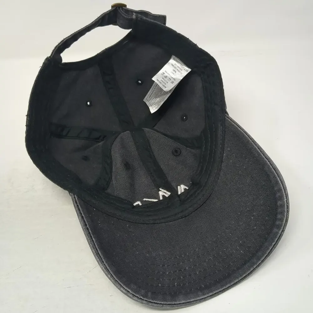 Spencer's Gifts Baseball Cap Black One Size Savage Embroidered Cotton Hat Slide